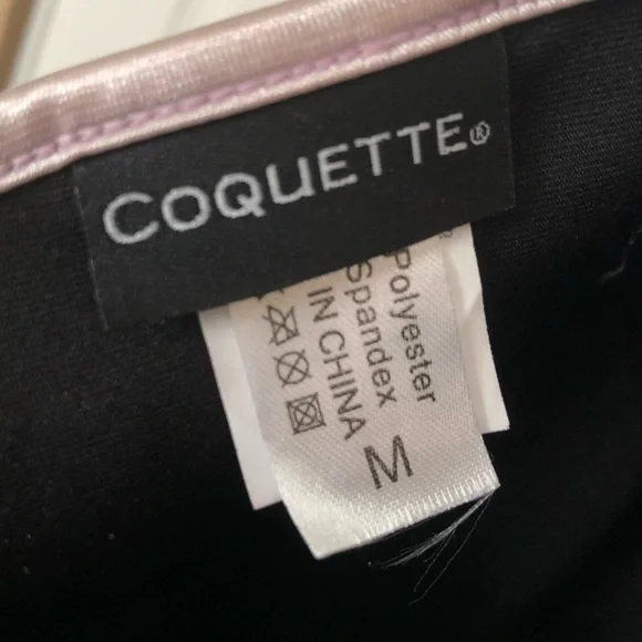 Coquette Polka Dot Halterneck Corset Lingerie - Picture 10 of 10